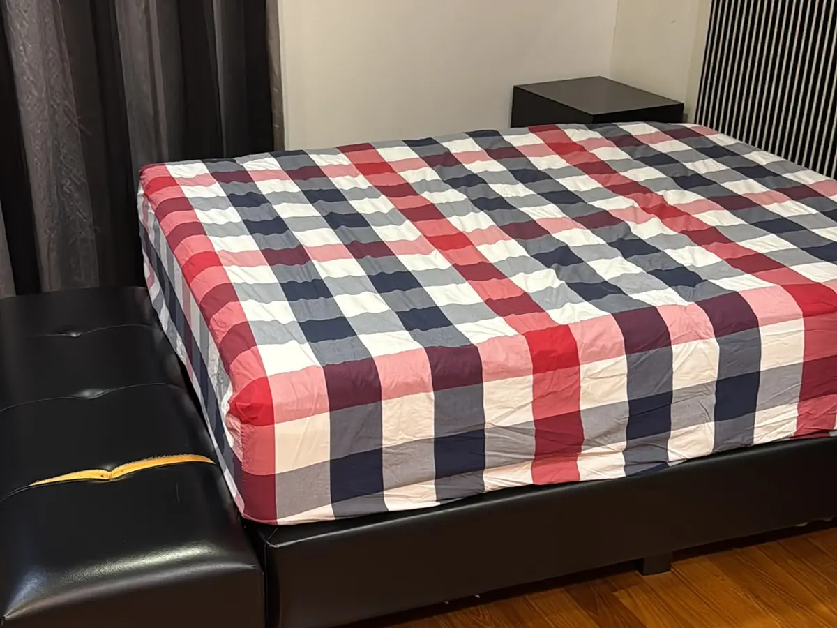 Bed and mattress collection in a Singapore home