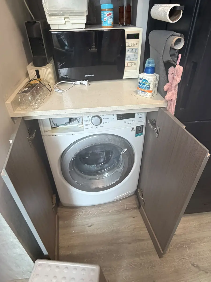 Washing machine for single-item appliance disposal